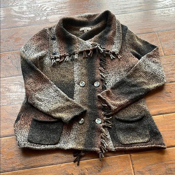 Cabi Frontier Fringe Jacket - Size Large Style 903 - Picture 2 of 6